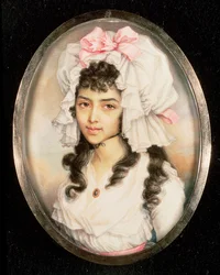 Miniature Portrait of a Girl